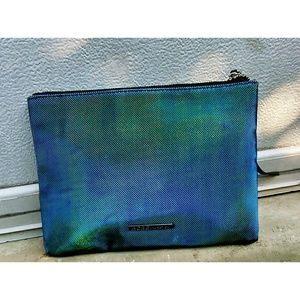 BCBGeneration Peacock Iridescent Clutch